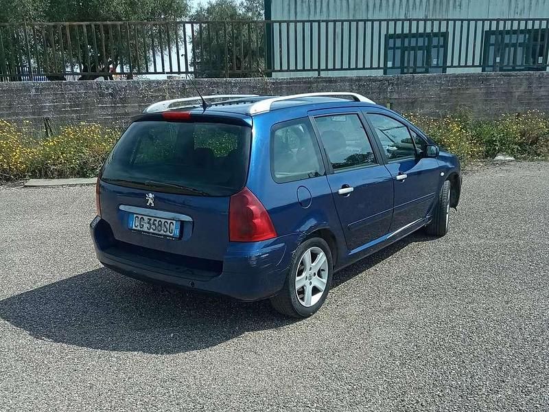 Usata Peugeot 307 107 CV (78 kW) 2003 Blu/azzurro Station wagon