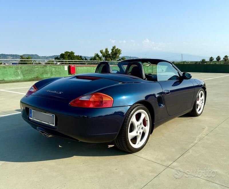 Usata Porsche Boxster S 252 CV (185 kW) 2000 Blu Cabrio