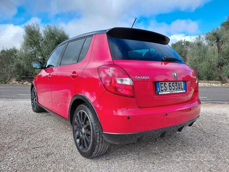 Usata Skoda Fabia Monte Carlo 105 CV (77 kW) 2013 Rosso Berlina