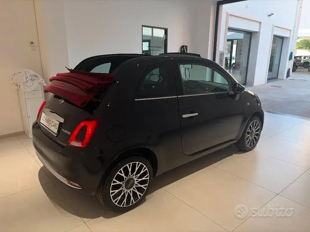 Usata Fiat 500C Dolcevita 70 CV (51 kW) 2023 Nero Cabrio
