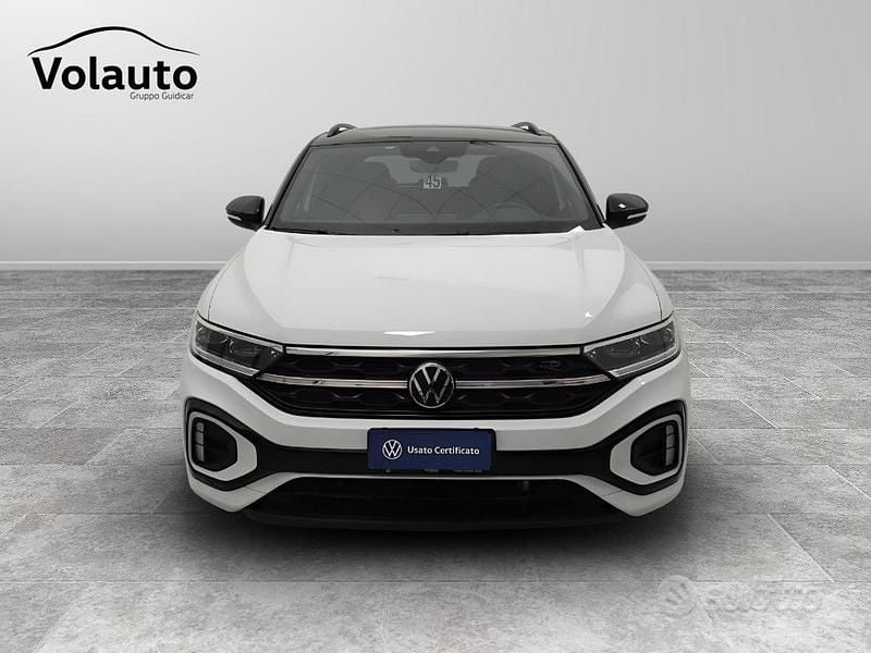 Usata VW T-Roc R-line 150 CV (110 kW) 2023 Bianco SUV