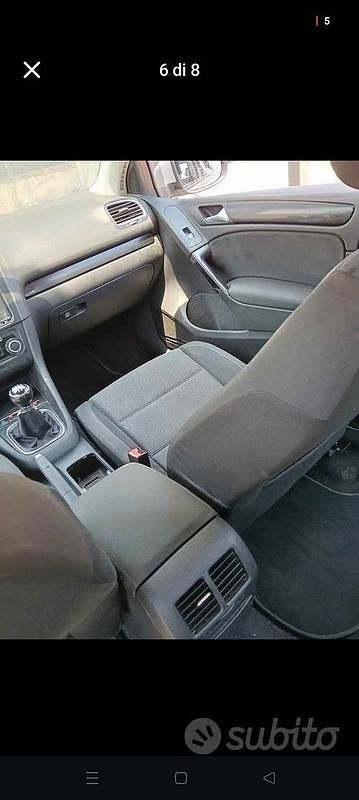 Usata VW Golf VI 102 CV (75 kW) 2010 Grigio Utilitaria