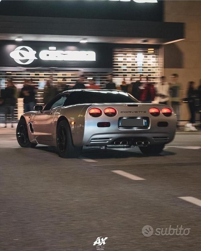 Usata Corvette C5 400 CV (294 kW) 2001 Grigio Cabrio