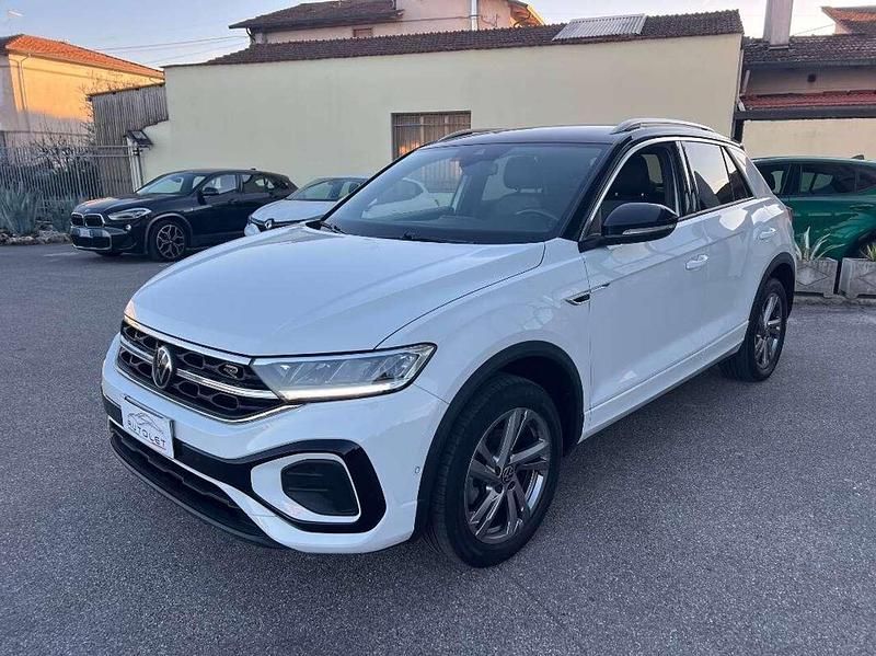 Usata VW T-Roc R-line 110 CV (80 kW) 2022 Bianco SUV