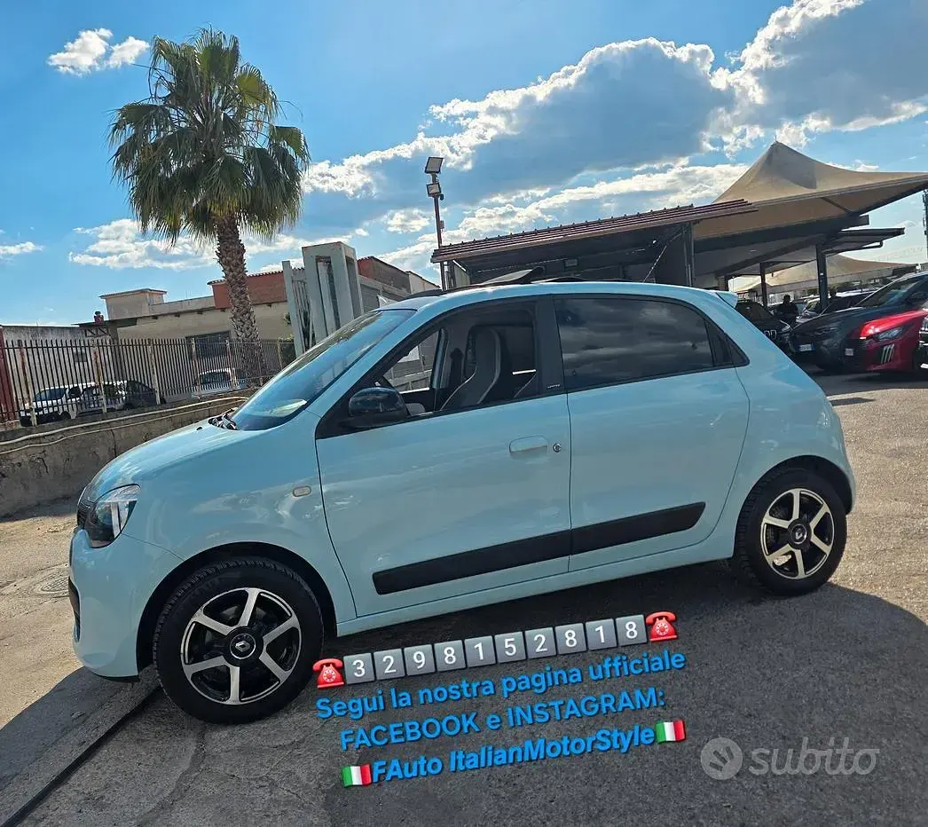 Usata Renault Twingo Life 110 CV (80 kW) 2018 Blu Utilitaria