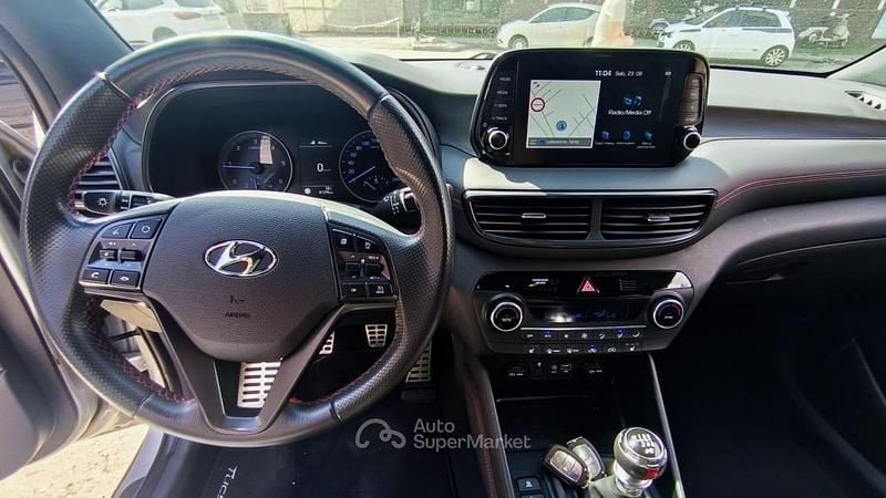 Usata Hyundai Tucson 136 CV (100 kW) 2019 Argento SUV