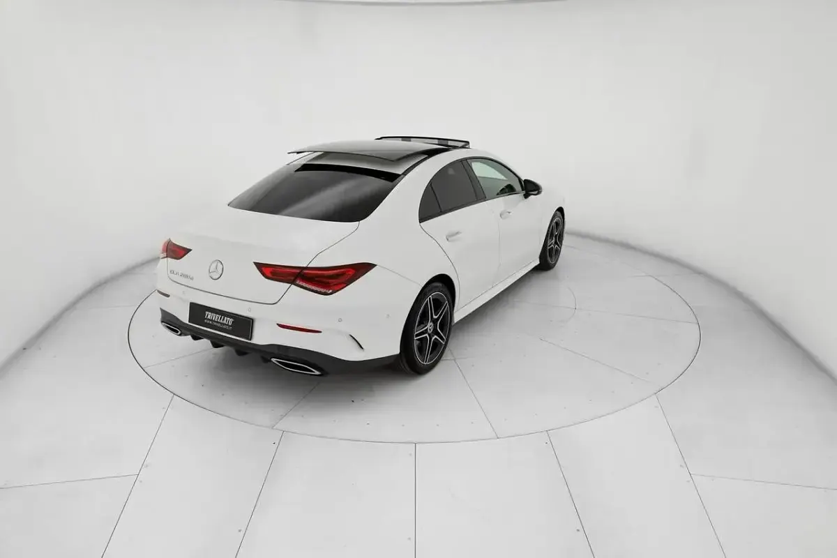 Usata Mercedes CLA200 Premium 150 CV (110 kW) 2022 Bianco Coupé