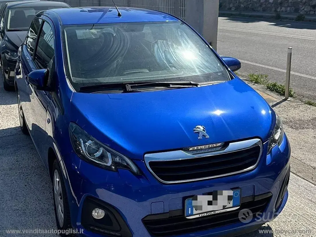 Usata Peugeot 108 Collection 72 CV (52 kW) 2021 Blu Berlina