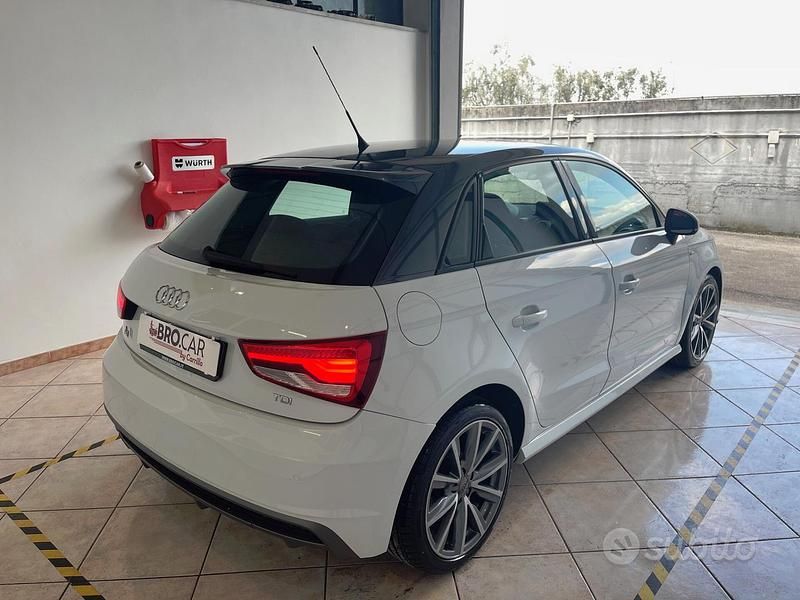 Usata Audi A1 S-Line 90 CV (66 kW) 2017 Bianco Utilitaria