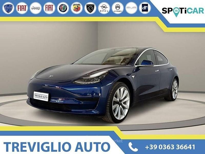 Usata Tesla Model 3 Standard Range 239 kW (325 CV) 2019 Blu / metallizzato Berlina