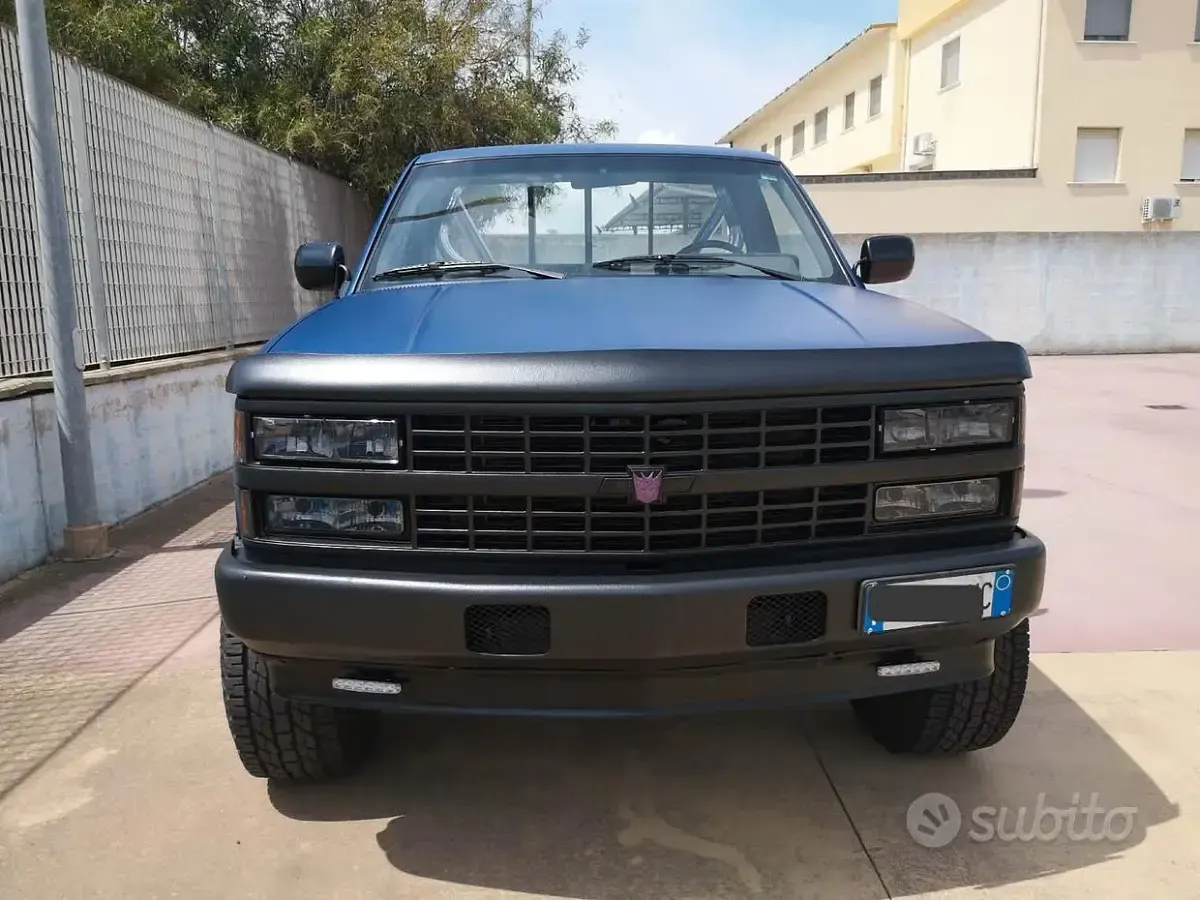 Usata Chevrolet Silverado 1989 Blu