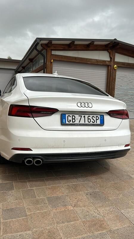 Usata Audi A5 Business 190 CV (139 kW) 2019 Bianco Coupé