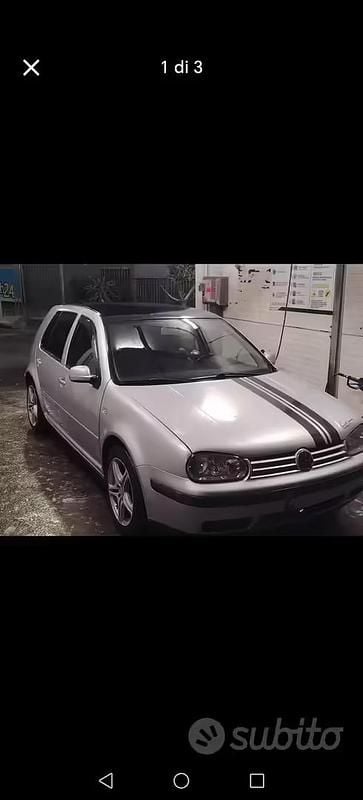 Usata VW Golf IV 115 CV (84 kW) 2001 Grigio Berlina