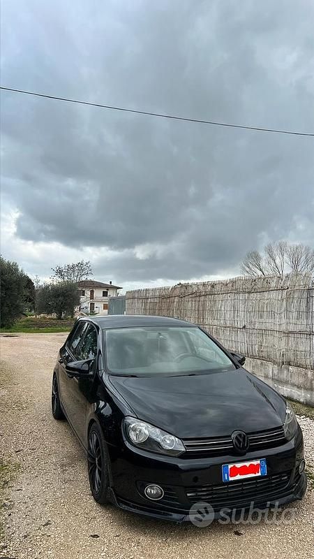 Usata VW Golf VI GTI 122 CV (89 kW) 2011 Nero Utilitaria