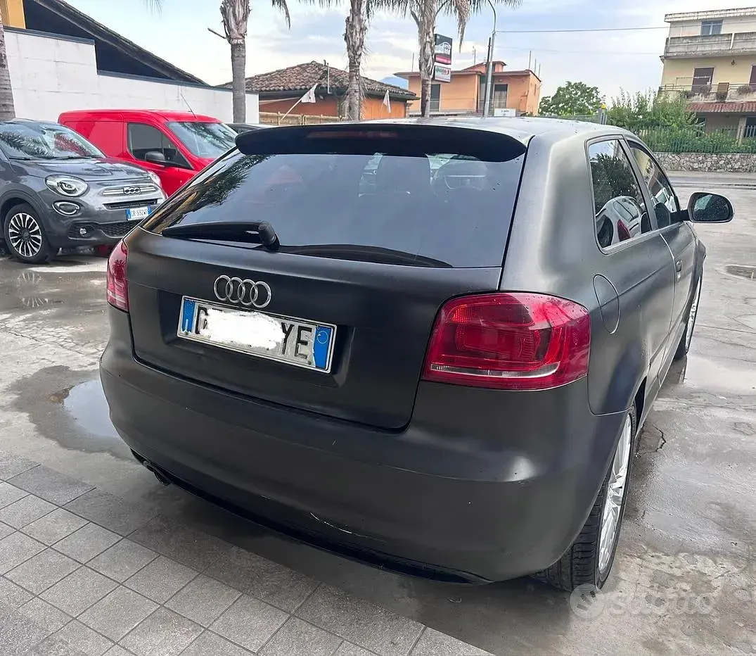 Usata Audi A3 Ambition 105 CV (77 kW) 2009 Nero Utilitaria