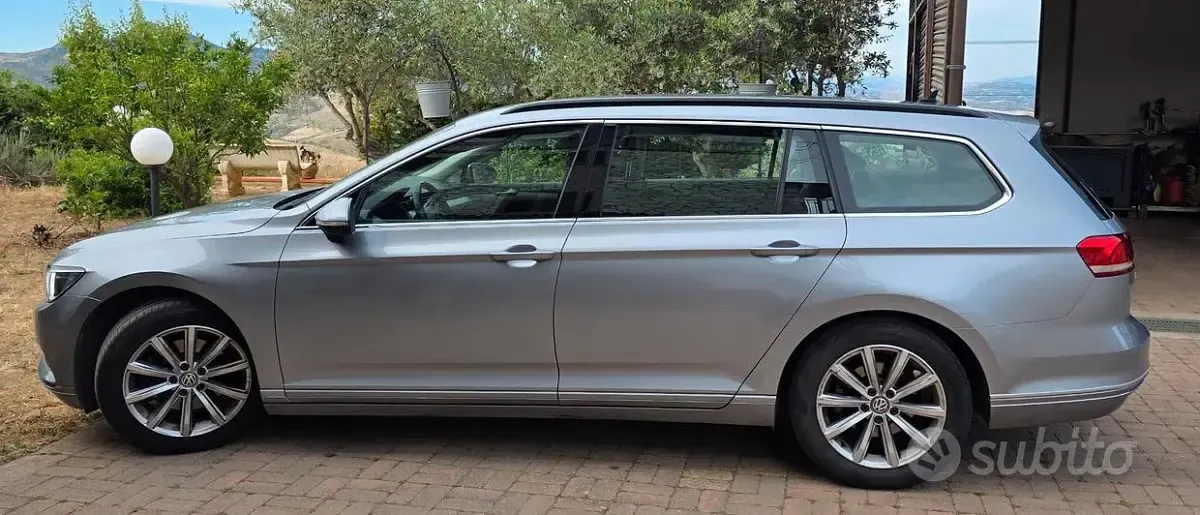 Usata VW Passat Business 150 CV (110 kW) 2017 Grigio Station wagon