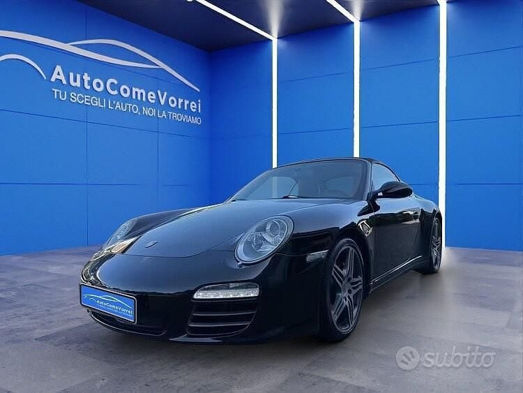 Usata Porsche 911 Carrera 4S Cabriolet 385 CV (283 kW) 2009 Nero Cabrio