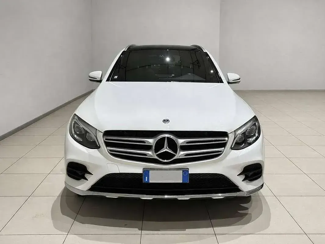 Usata Mercedes GLC250 Premium 204 CV (150 kW) 2018 Bianco SUV