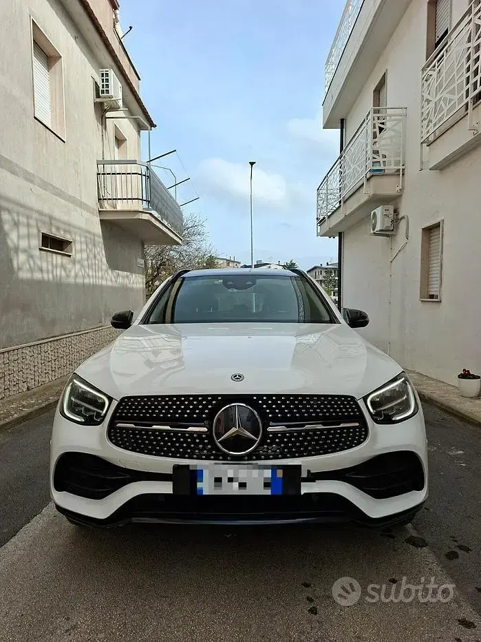 Usata Mercedes GLC220 Premium 194 CV (142 kW) 2019 Bianco SUV
