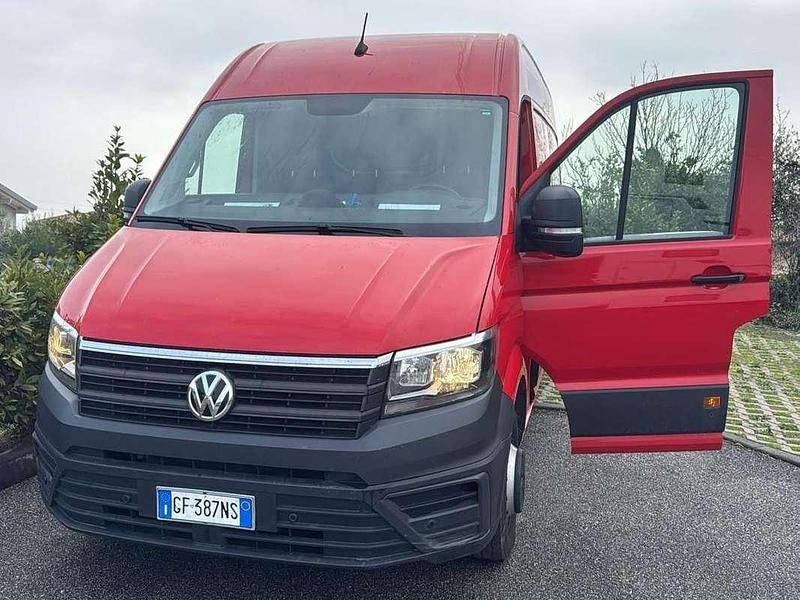 Usata VW Crafter 140 CV (102 kW) 2021 Rosso Furgone