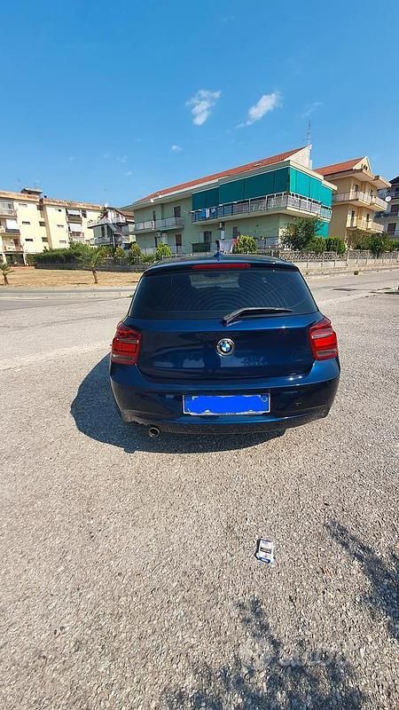 Usata BMW 116 M Sport 116 CV (85 kW) 2014 Blu Utilitaria