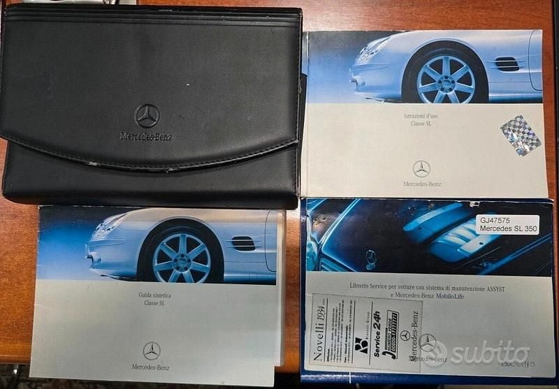 Usata Mercedes SL500 306 CV (225 kW) 2001 Grigio Cabrio