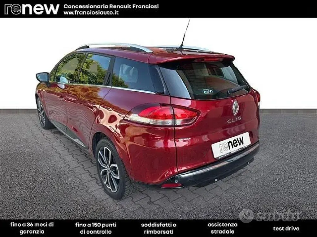 Usata Renault Clio Intens 75 CV (55 kW) 2018 Rosso
