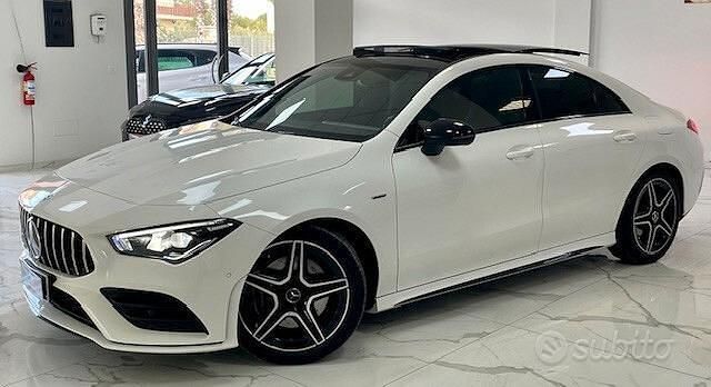 Usata Mercedes CLA200 Premium 150 CV (110 kW) 2022 Bianco Berlina