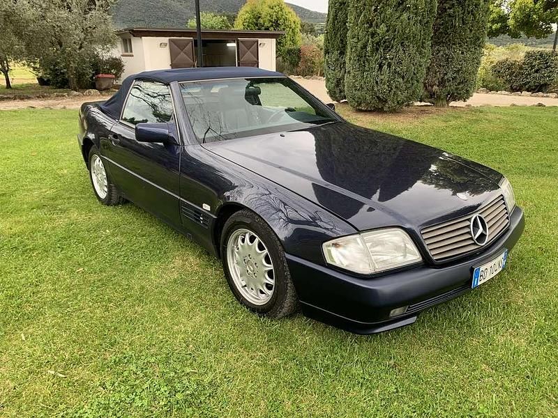 Usado Mercedes SL280 193 CV (141 kW) 1994 Azul Descapotable