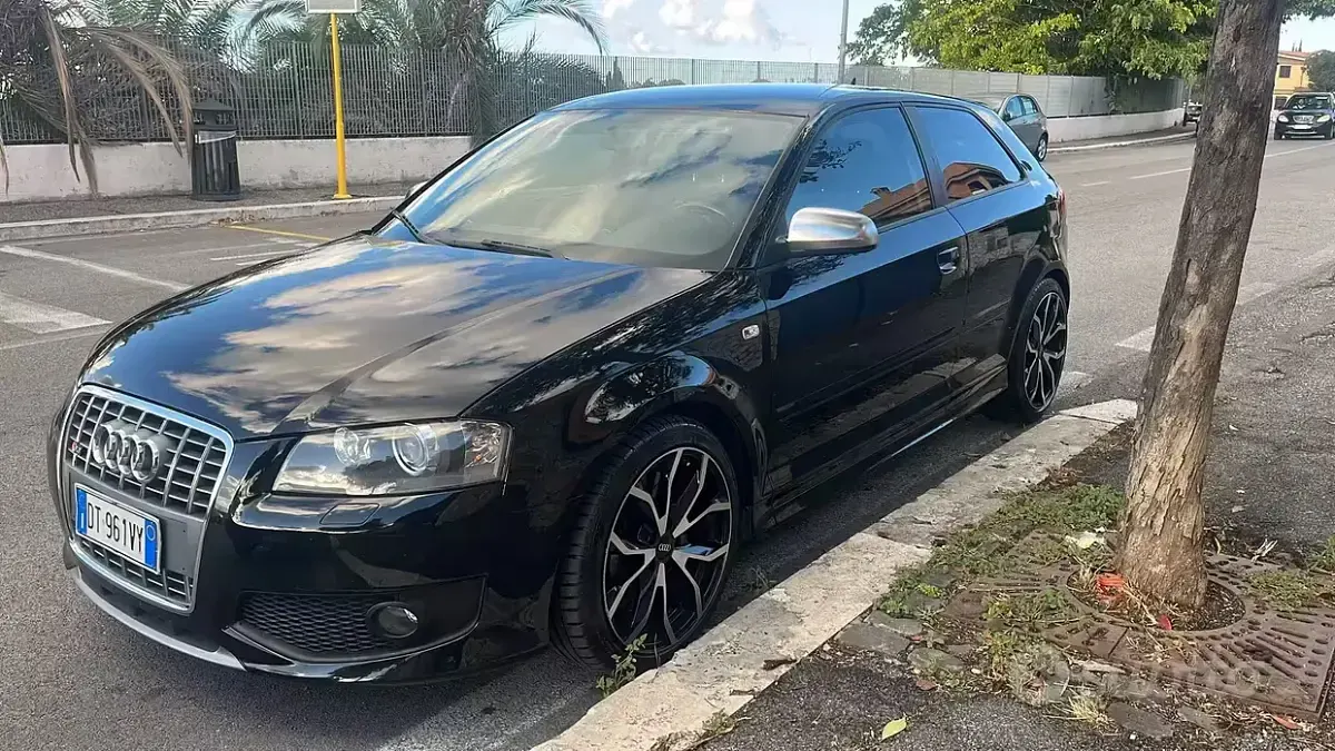 Usata Audi S3 265 CV (194 kW) 2007 Nero Utilitaria