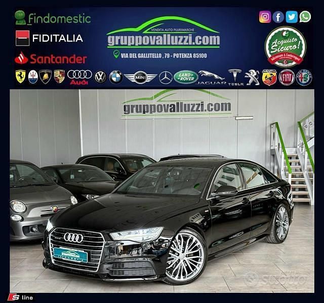 Usata Audi A6 S-Line 190 CV (139 kW) 2018 Nero Berlina
