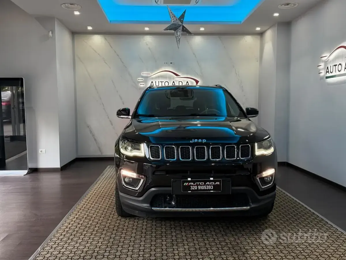 Usata Jeep Compass Limited 140 CV (102 kW) 2018 Nero SUV