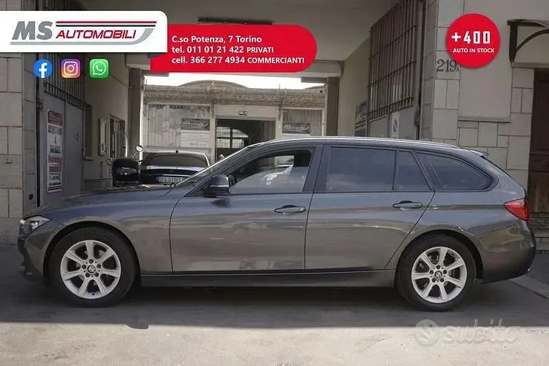 Usata BMW 316 Sport Line 116 CV (85 kW) 2013 Grigio scuro Station wagon