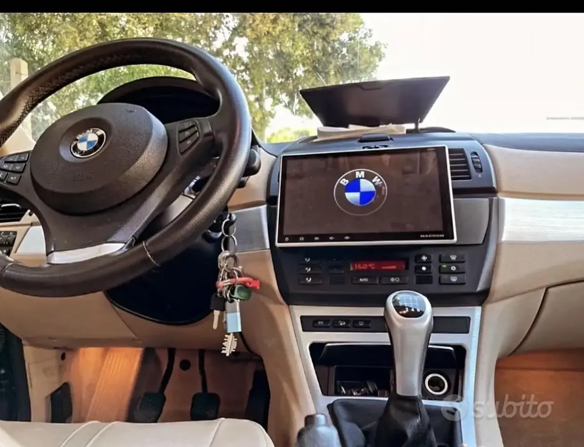 Usata BMW X3 177 CV (130 kW) 2007 Blu SUV