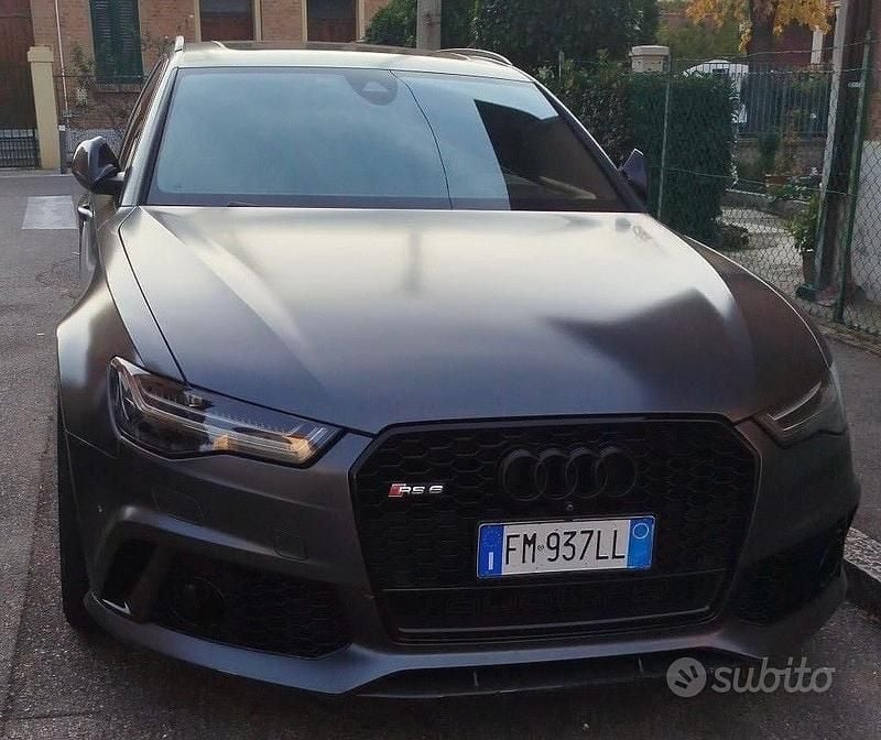 Grigio Usata 2016 Audi RS6 Performance Station wagon | 42.990 € (Buon prezzo) - Immagine 1/4