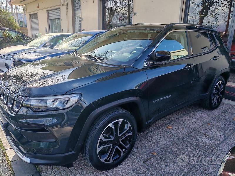 Usata Jeep Compass Limited 131 CV (96 kW) 2021 Verde SUV