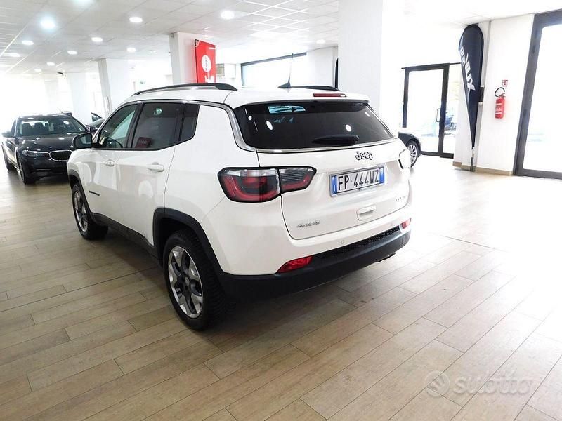 Usata Jeep Compass Limited 140 CV (102 kW) 2018 Bianco SUV