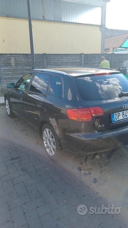 Usata Audi A3 140 CV (102 kW) 2008 Nero Berlina