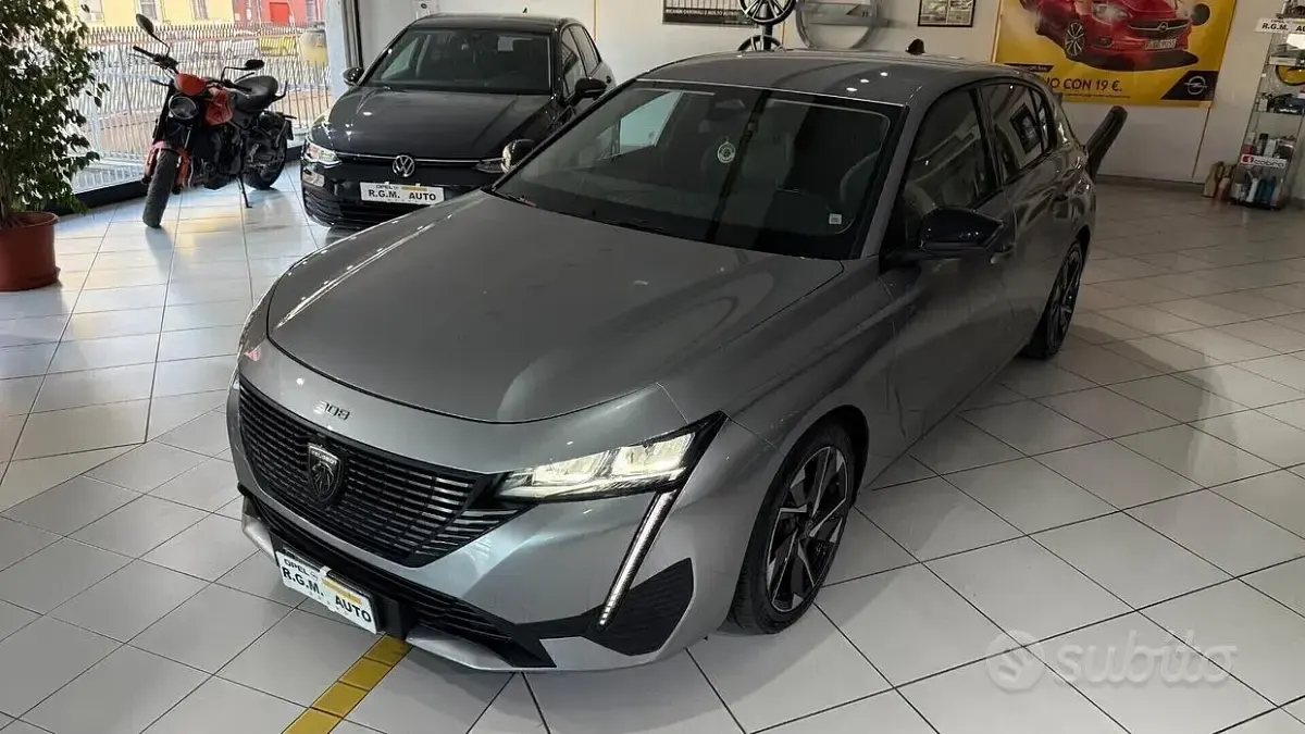 Usata Peugeot 308 Allure 131 CV (96 kW) 2022 Grigio Berlina