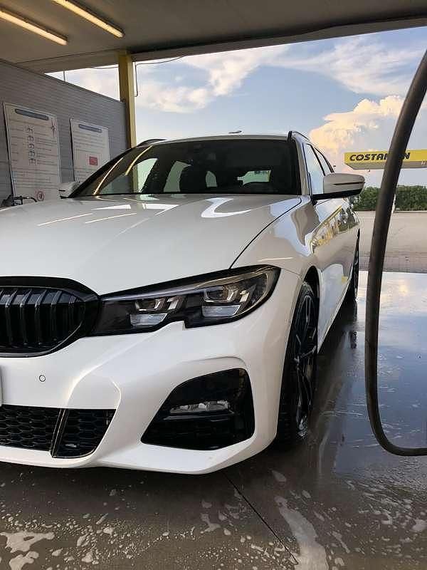 Usata BMW 318 M Sport 150 CV (110 kW) 2019 Bianco Station wagon