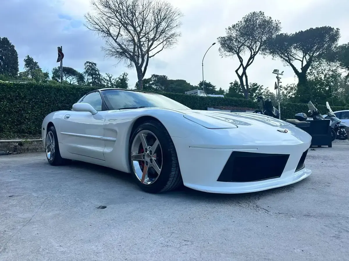Usata Corvette C5 344 CV (253 kW) 2000 Bianco Cabrio