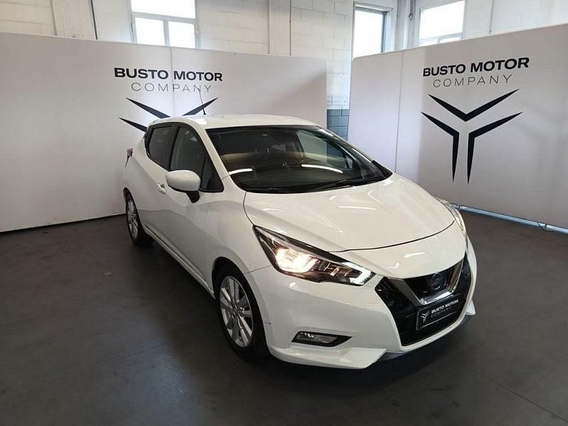Usata Nissan Micra Tekna 101 CV (74 kW) 2020 Bianco Utilitaria