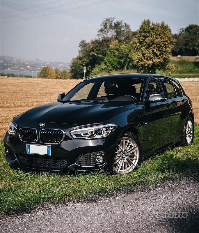 Usata BMW 118 M Sport 136 CV (100 kW) 2019 Nero Utilitaria