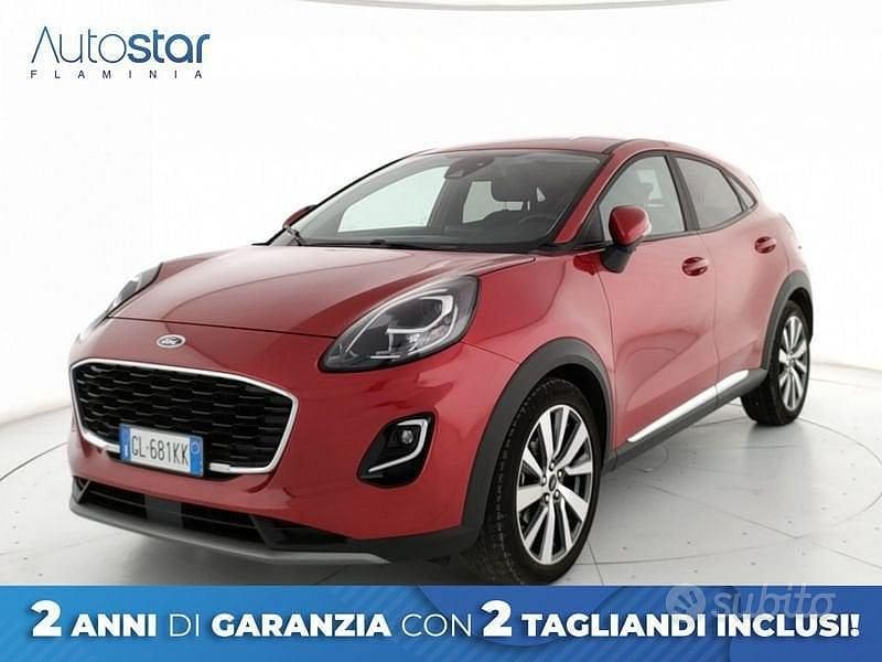 Usata Ford Puma Titanium X 125 CV (91 kW) 2022 Rosso SUV