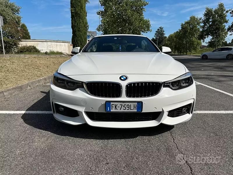 Usata BMW 420 M Sport 190 CV (139 kW) 2017 Bianco Cabrio