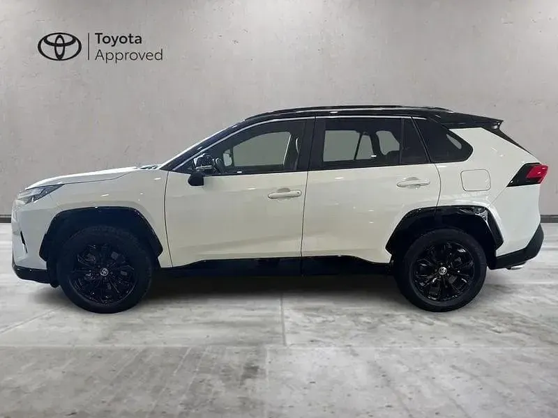 Usata Toyota RAV4 Hybrid Style 218 CV (160 kW) 2022 Bianco SUV