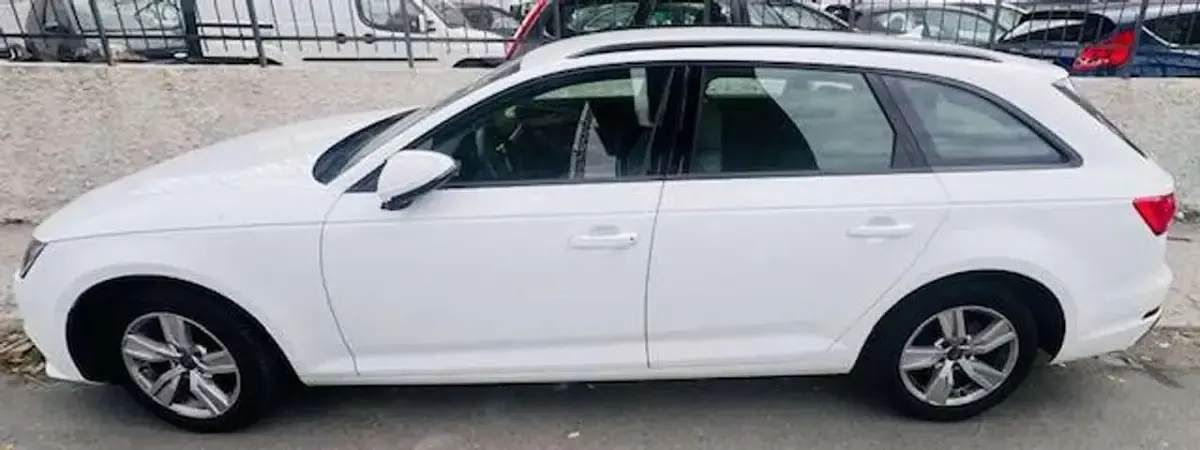 Usata Audi A4 S-Line 150 CV (110 kW) 2018 Bianco Station wagon