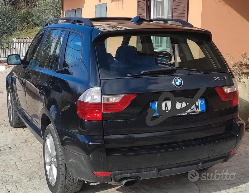 Usata BMW X3 177 CV (130 kW) 2009 Nero SUV