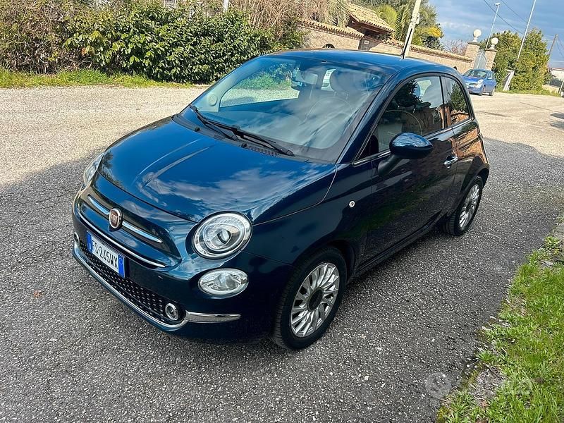Usata Fiat 500 69 CV (50 kW) 2019 Blu Utilitaria