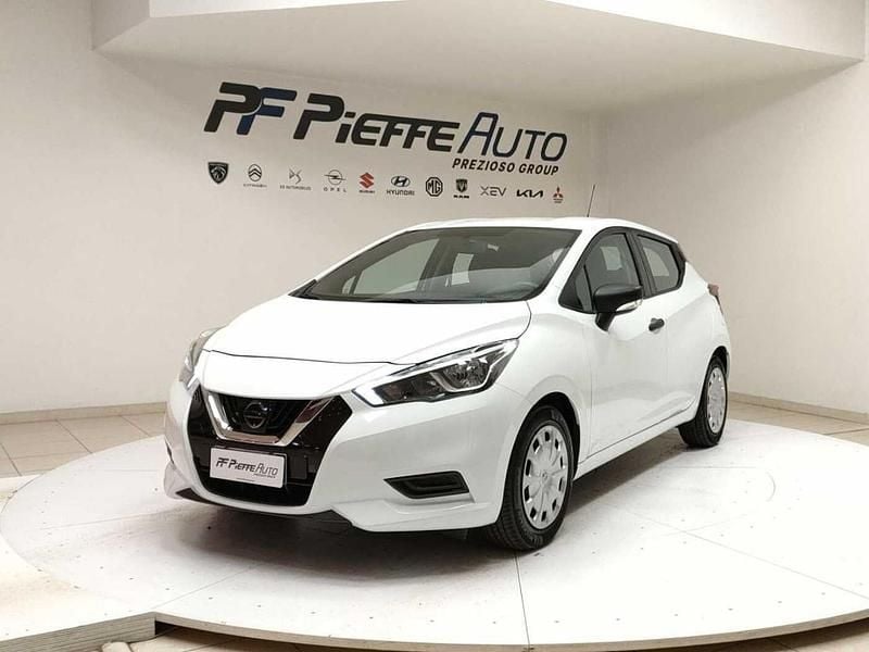 Usata Nissan Micra Visia+ 71 CV (52 kW) 2017 Bianco Utilitaria